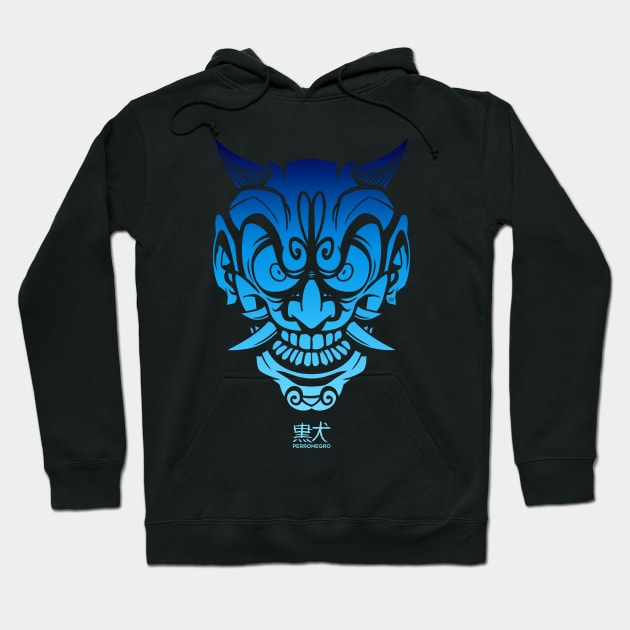 Blue Hanya Hoodie by CsrJara / Perronegro Clothing